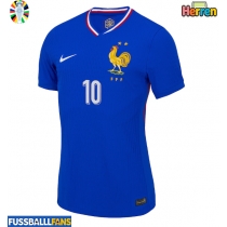 Frankreich Kylian Mbappe #10 Heimtrikot EM 2024 Kurzarm